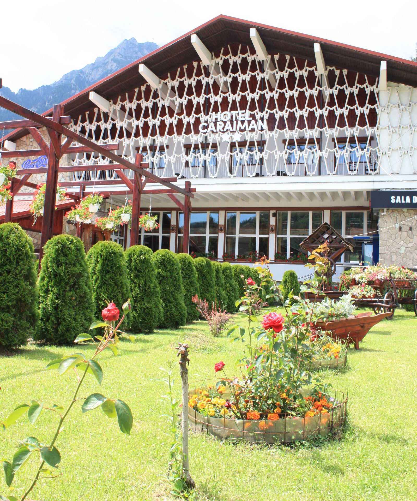 Complex Caraiman, cu Vârful Caraiman în spate